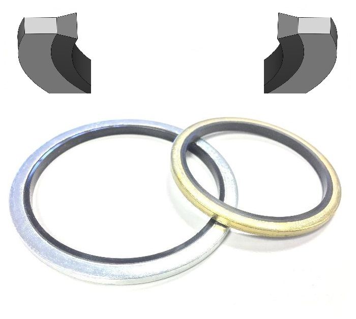 USIT-Ring 4,1 x 7,2 x 1  NBR/ST