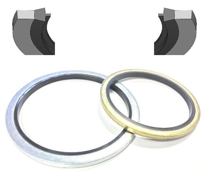 USIT-Ring 20,7 x 28 x 1,5  NBR/ST-S
