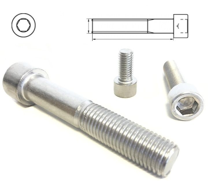 Schraube M10 x 150 DIN 912-A2 - Industriebedarf Grafe