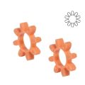 Klauenkupplung 14 Zahnkranz 92-ORANGE  (ROTEX®)