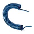 PA-DUO-Spiralschlauch 6x4mm-2,5M blau/schwarz